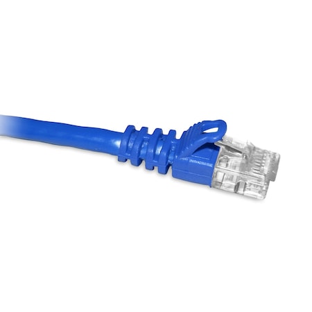 Cat6A Blue 3Ft Molded Boot Patch Cable